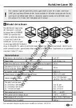 Preview for 119 page of LaserLiner AutoLine-Laser 3D Operating Instructions Manual