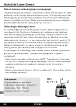 Preview for 64 page of LaserLiner AutoLite-Laser Green Operating Instructions Manual