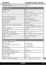 Preview for 73 page of LaserLiner AutoLite-Laser Green Operating Instructions Manual