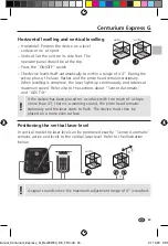 Preview for 23 page of LaserLiner Centurium Express G Manual