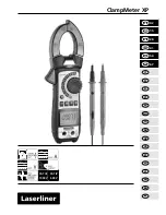 LaserLiner ClampMeter XP Operating Instructions Manual preview