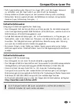 Preview for 3 page of LaserLiner CompactCross-Laser Pro Manual