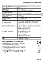 Preview for 37 page of LaserLiner CompactCross-Laser Pro Manual