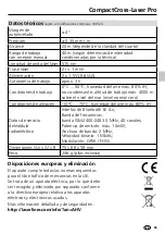 Preview for 55 page of LaserLiner CompactCross-Laser Pro Manual