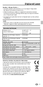 Preview for 23 page of LaserLiner DigiLevel Laser Manual