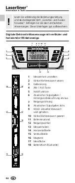 Preview for 2 page of LaserLiner DigiLevel Plus 40 Manual