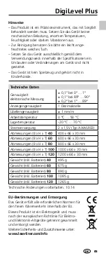 Preview for 5 page of LaserLiner DigiLevel Plus 40 Manual