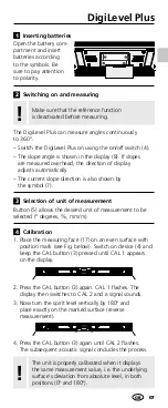 Preview for 7 page of LaserLiner DigiLevel Plus 40 Manual