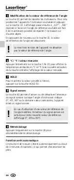 Preview for 20 page of LaserLiner DigiLevel Plus 40 Manual