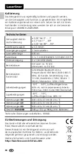 Preview for 8 page of LaserLiner DigiLevel Pro 40 Manual