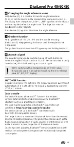 Preview for 13 page of LaserLiner DigiLevel Pro 40 Manual