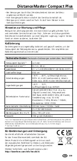 Preview for 9 page of LaserLiner DistanceMaster Compact Plus Manual