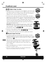 Preview for 26 page of LaserLiner DualAxis-Laser Operating Instructions Manual