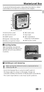 Preview for 7 page of LaserLiner MasterLevel Box Manual