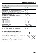 Preview for 9 page of LaserLiner PowerPlane-Laser 3G Manual