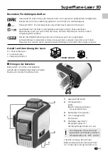 Preview for 3 page of LaserLiner SuperPlane-Laser 3D Manual