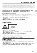 Preview for 17 page of LaserLiner SuperPlane-Laser 3D Manual