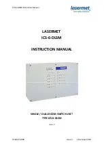 Preview for 1 page of Lasermet ICS-6-DLSM Instruction Manual