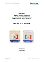 Preview for 1 page of Lasermet PS-LEDS-1W Instruction Manual