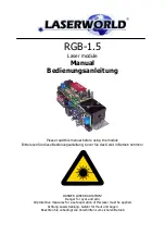 Laserworld RGB-1.5 Manual preview