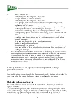 Preview for 29 page of Laski VD 500 Operating Instructions Manual