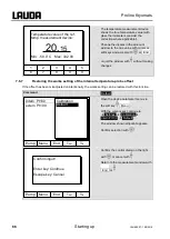 Preview for 66 page of Lauda RP 3050 C Operating Instructions Manual