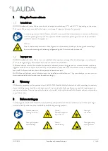 Preview for 7 page of Lauda Versafreeze VF 15040 Operating Instructions Manual