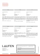 Preview for 17 page of Laufen SOLUTIONS 2.2250.1 Manual