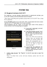 Preview for 21 page of LAUNCH TECH X-431 HTT Manual