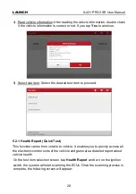 Preview for 36 page of LAUNCH TECH X-431 PRO3 SE User Manual