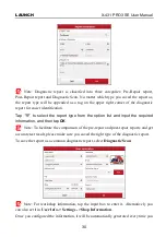 Preview for 38 page of LAUNCH TECH X-431 PRO3 SE User Manual