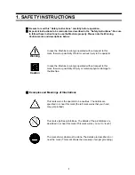 Preview for 3 page of LAUREL J-700 Series User Manual