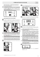 Preview for 39 page of LAVAZZA LB 1200 GALACTICA Instructions For Use Manual