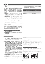 Preview for 16 page of Lavor Fuji Instruction Manual