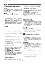 Preview for 18 page of Lavor Fuji Instruction Manual