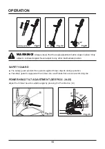 Preview for 15 page of LawnMaster 24LSC01-ETL Operator'S Manual