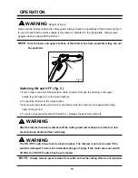 Preview for 11 page of LawnMaster GT1018 Operator'S Manual