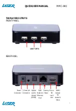 Preview for 5 page of LAZER MMC-X40 Quick User Manual