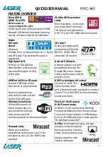 Preview for 15 page of LAZER MMC-X40 Quick User Manual