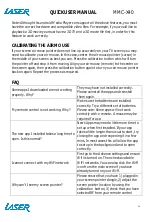 Preview for 16 page of LAZER MMC-X40 Quick User Manual