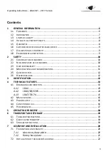 Preview for 3 page of LBA GROUP LA BARRIERE AUTOMATIQUE 4 Operating Instructions Manual