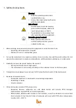 Preview for 3 page of lbx H03D User Manual