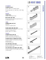 Preview for 11 page of LCN 4110 Series Peel-N-Stick Product Manual