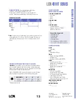 Preview for 13 page of LCN 4110 Series Peel-N-Stick Product Manual