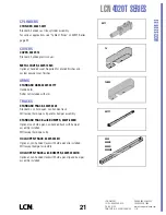 Preview for 21 page of LCN 4110 Series Peel-N-Stick Product Manual