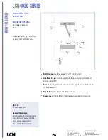 Preview for 26 page of LCN 4110 Series Peel-N-Stick Product Manual