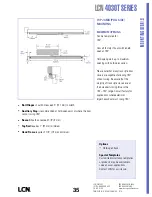 Preview for 35 page of LCN 4110 Series Peel-N-Stick Product Manual