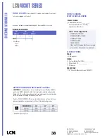 Preview for 38 page of LCN 4110 Series Peel-N-Stick Product Manual