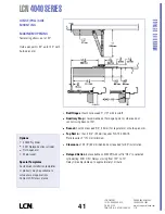 Preview for 41 page of LCN 4110 Series Peel-N-Stick Product Manual