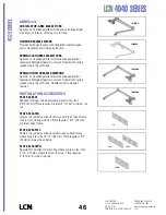 Preview for 46 page of LCN 4110 Series Peel-N-Stick Product Manual